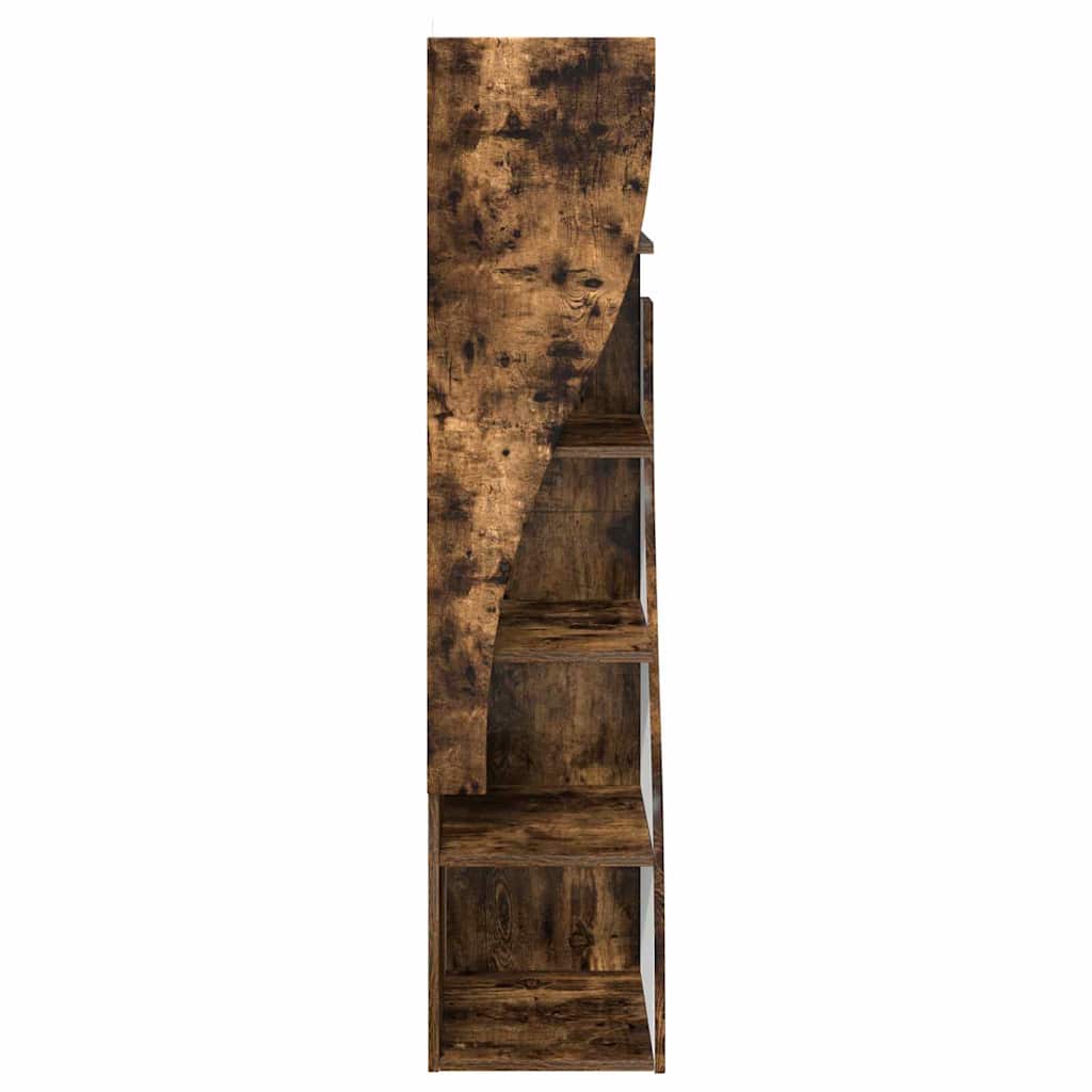 Dulap de colt Alb 32x32x140cm Lemn compozit — imaginea 7