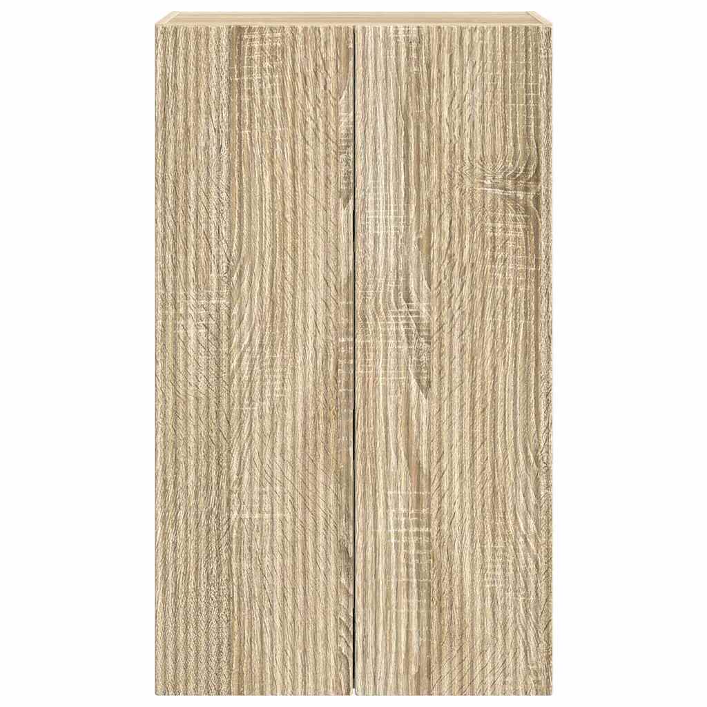Dulap TV de perete Pe perete Stejar Sonoma 59,5 x 31 x 100 cm — imaginea 7