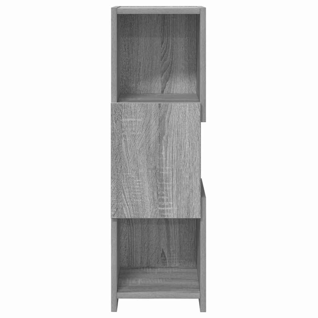 Dulap de colt Alb 25,5x25x80cm Lemn compozit — imaginea 7