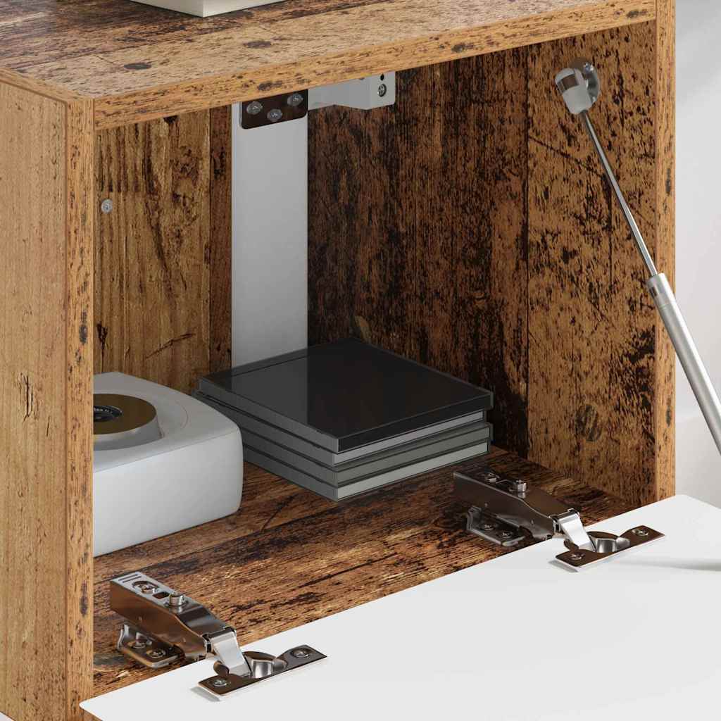 Dulap TV de perete Lemn Vechi 60 x 31 x 29.5 cm Lemn compozit — imaginea 5
