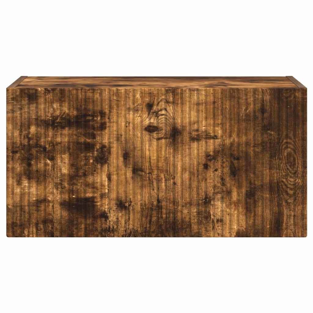 Dulap TV de perete Pe perete Stejar fumuriu 60 x 31 x 29.5 cm — imaginea 7