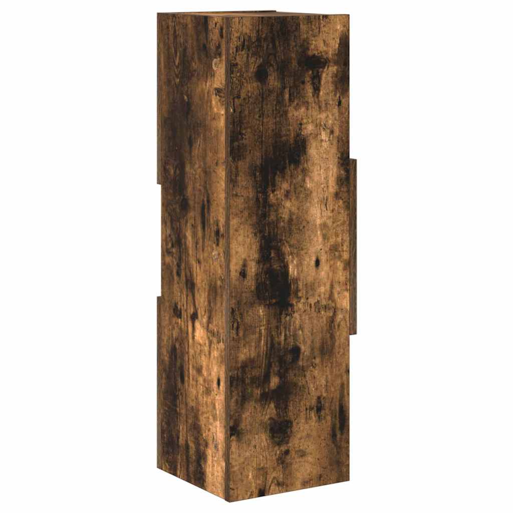 Dulap de colt Alb 25,5x25x80cm Lemn compozit — imaginea 8