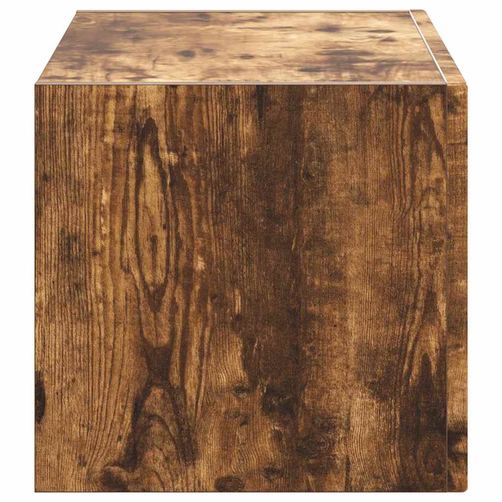 Dulap TV de perete Pe perete Stejar fumuriu 60 x 31 x 29.5 cm — imaginea 8