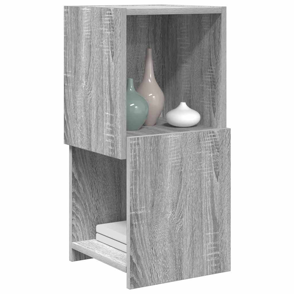Dulap de colt Alb 30,5x30x65cm Lemn compozit — imaginea 4