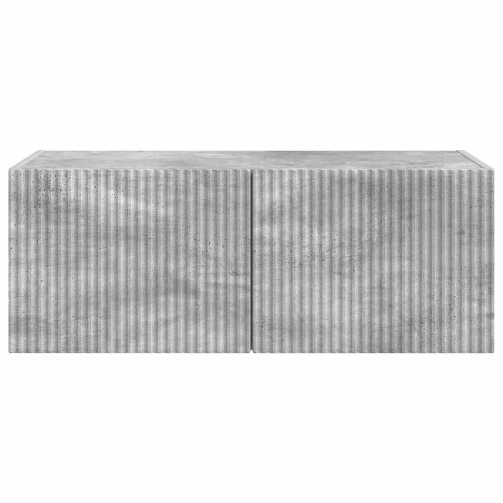Dulap TV de perete Beton 60 x 31 x 29.5 cm Lemn compozit — imaginea 7