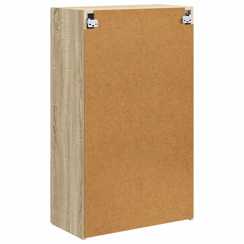 Dulap TV de perete Pe perete Stejar Sonoma 59,5 x 31 x 100 cm — imaginea 9