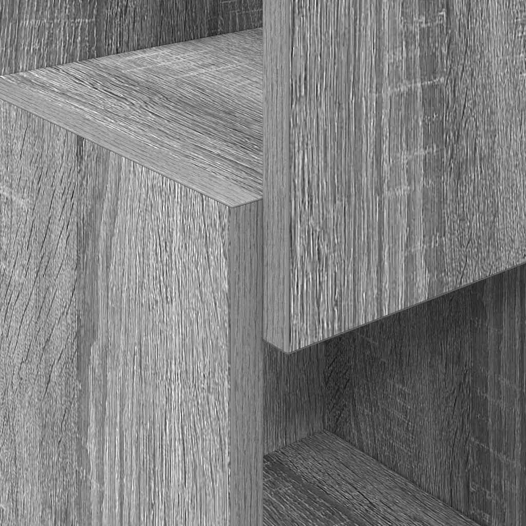 Dulap de colt Alb 25,5x25x80cm Lemn compozit — imaginea 9