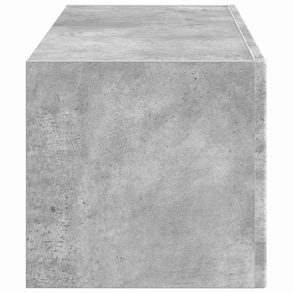 Dulap TV de perete Beton 60 x 31 x 29.5 cm Lemn compozit — imaginea 8