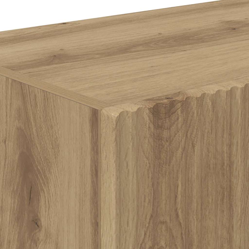 Dulap TV de perete Pe perete Stejar artizanal 60 x 31 x 29.5 cm — imaginea 10