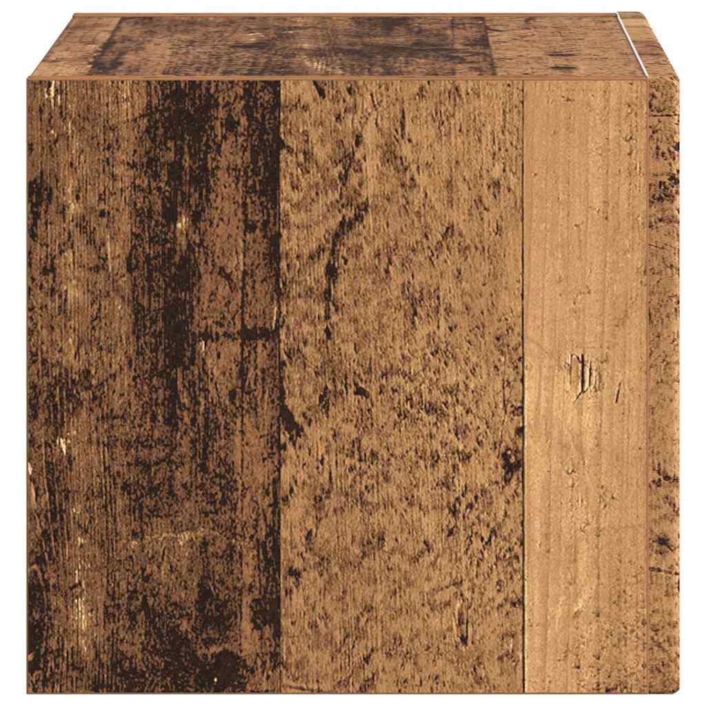 Dulap TV de perete Lemn Vechi 60 x 31 x 29.5 cm Lemn compozit — imaginea 8