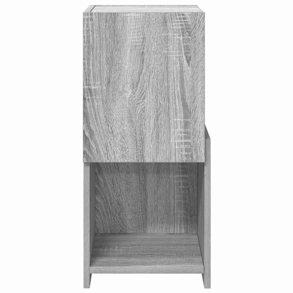 Dulap de colt Alb 30,5x30x65cm Lemn compozit — imaginea 7