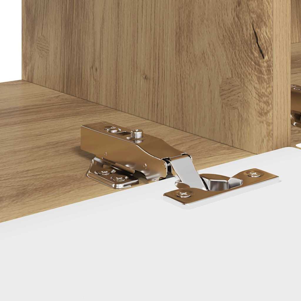 Dulap TV de perete Pe perete Stejar artizanal 60 x 31 x 29.5 cm — imaginea 11