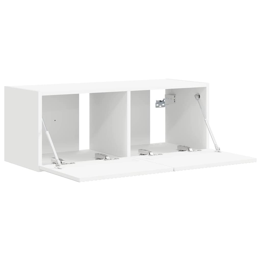 Dulap TV de perete Alb 60 x 31 x 29.5 cm Lemn compozit — imaginea 6