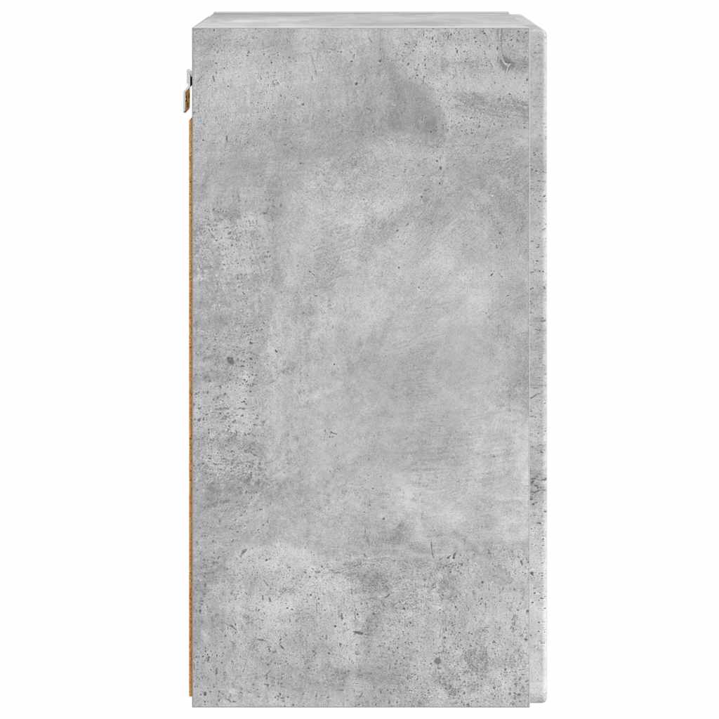 Dulap TV de perete Beton 30 x 31 x 60 cm Lemn compozit — imaginea 8