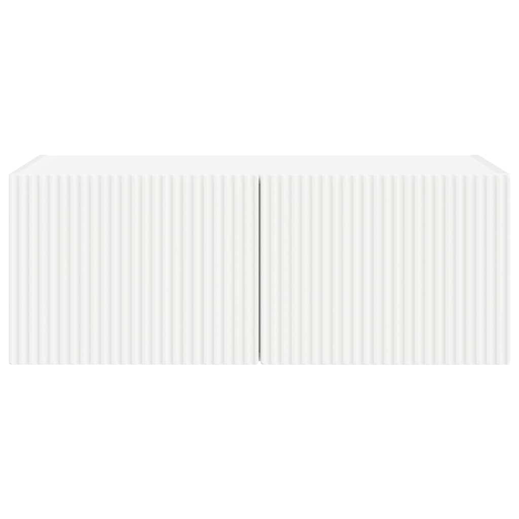 Dulap TV de perete Alb 60 x 31 x 29.5 cm Lemn compozit — imaginea 7