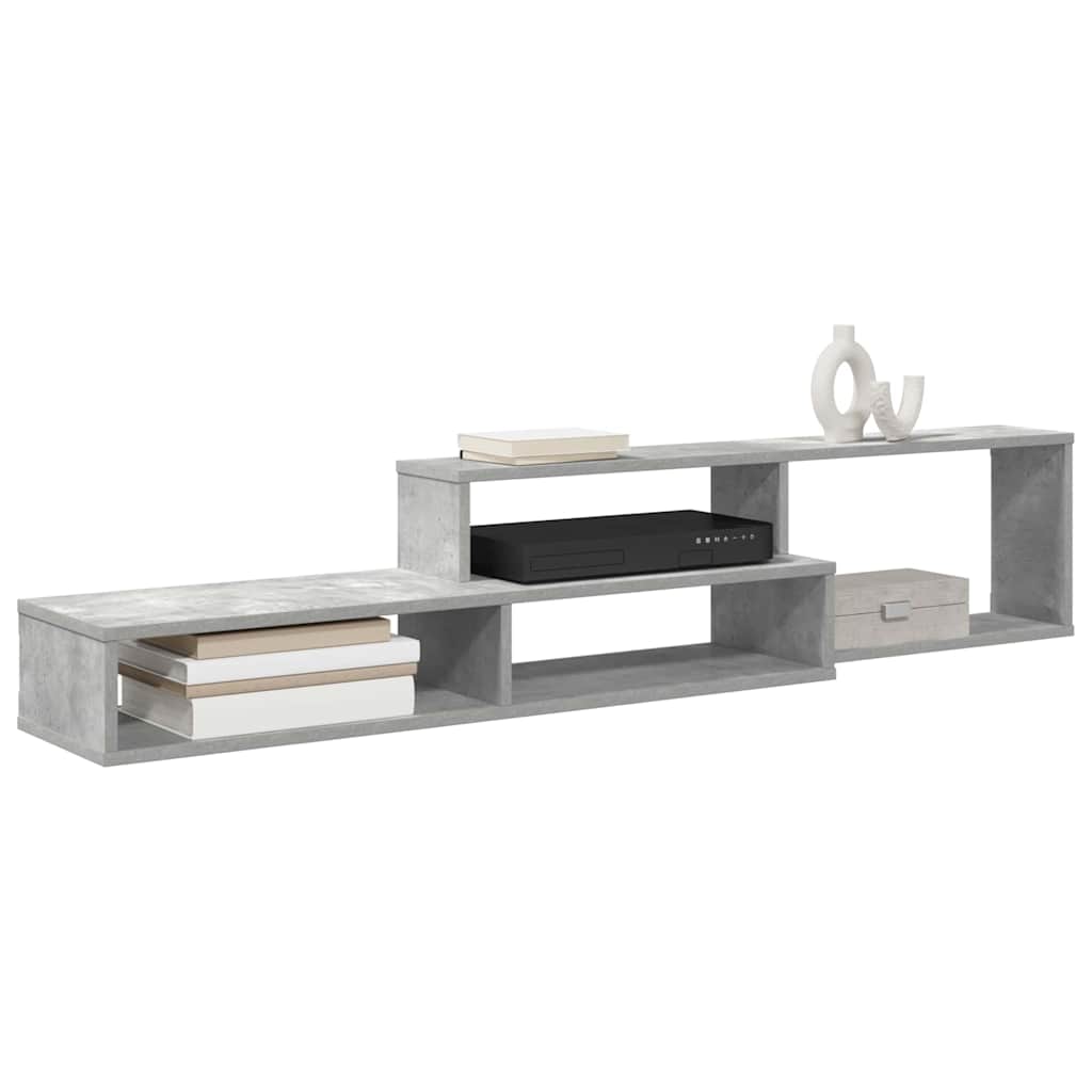 SuportTVdeperete 150x25x28,5cm Lemn compozit — imaginea 4