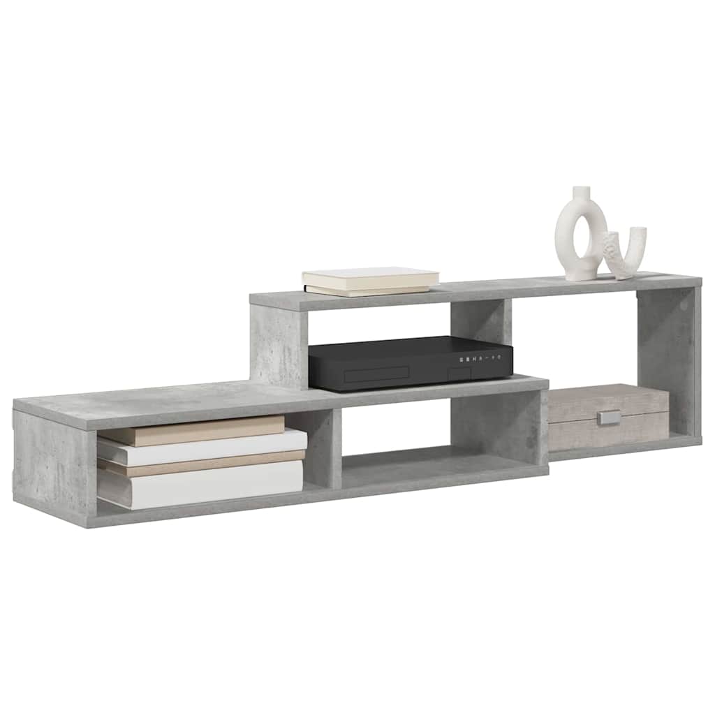 SuportTVdeperete 120x25x28,5cm Lemn compozit — imaginea 4