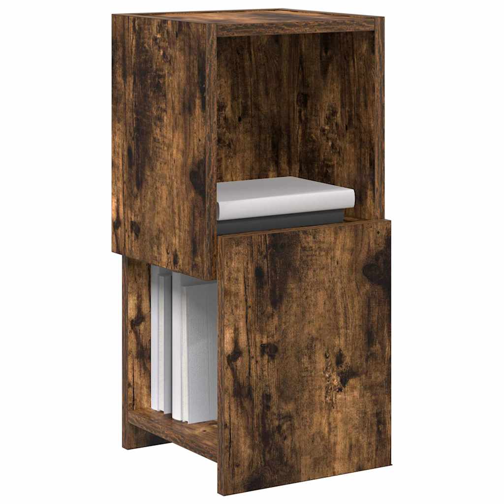 Dulap de colt Alb 25,5x25x55cm Lemn compozit — imaginea 4