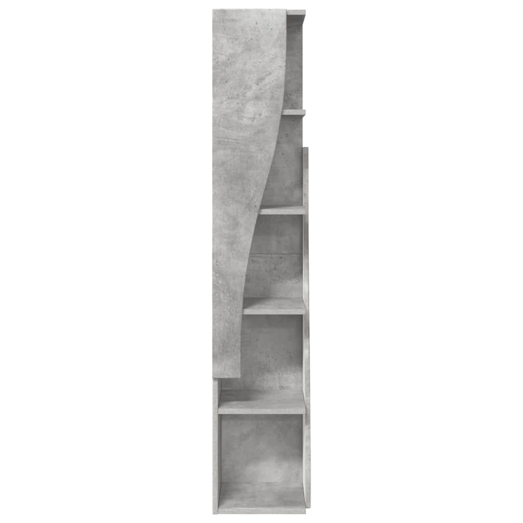 Dulap de colt Alb 27,5x27x140cm Lemn compozit — imaginea 6