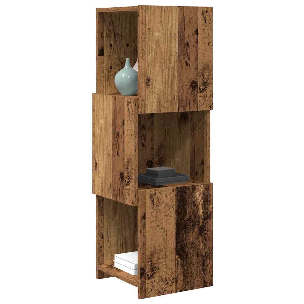 Dulap de colt Alb 30,5x30x95cm Lemn compozit — imaginea 4