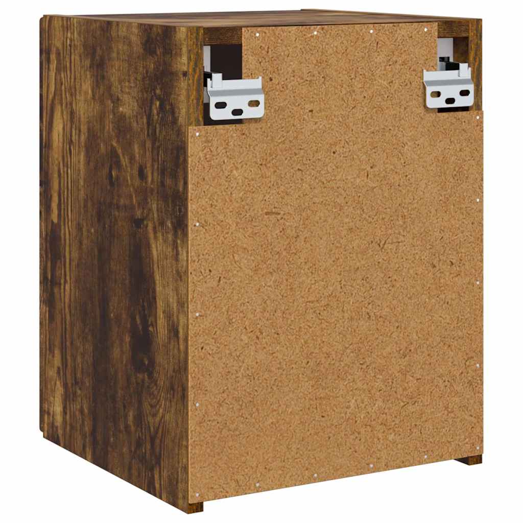 Dulap TV de perete 2 pcs Stejar fumuriu 30 x 31 x 40 cm — imaginea 3