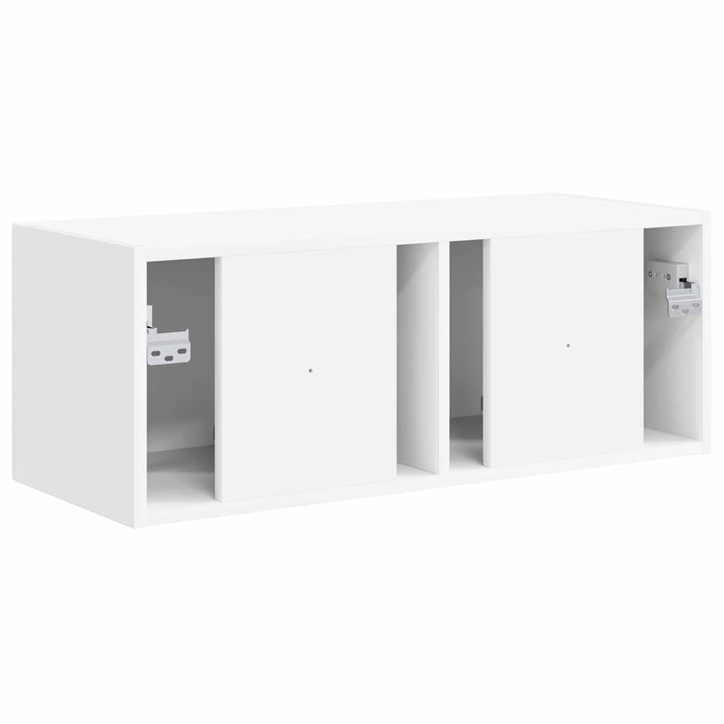 Dulap TV de perete Alb 60 x 31 x 29.5 cm Lemn compozit — imaginea 9