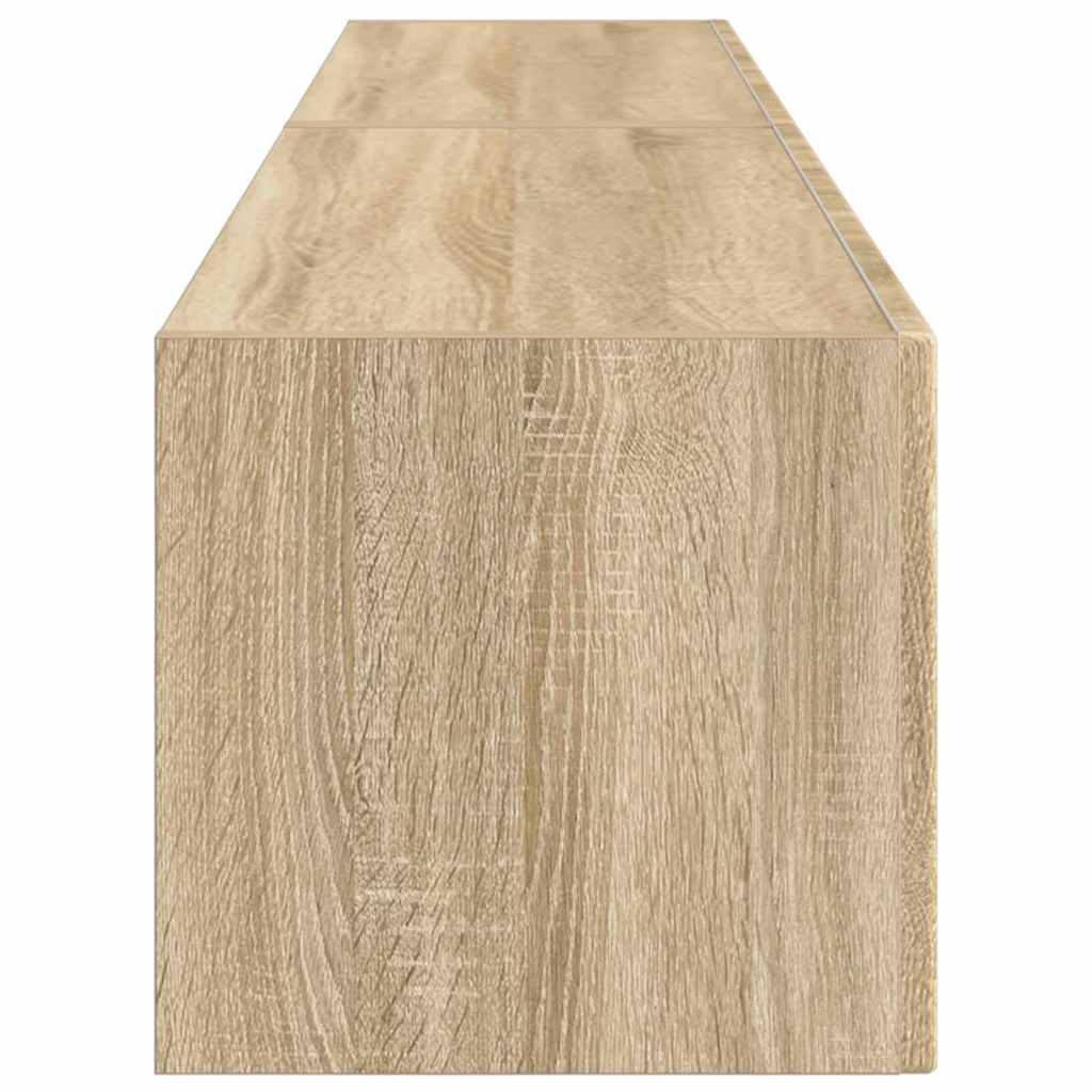 Dulap TV de perete 2 pcs Sonoma 60 x 31 x 29.5 cm Lemn compozit — imaginea 9