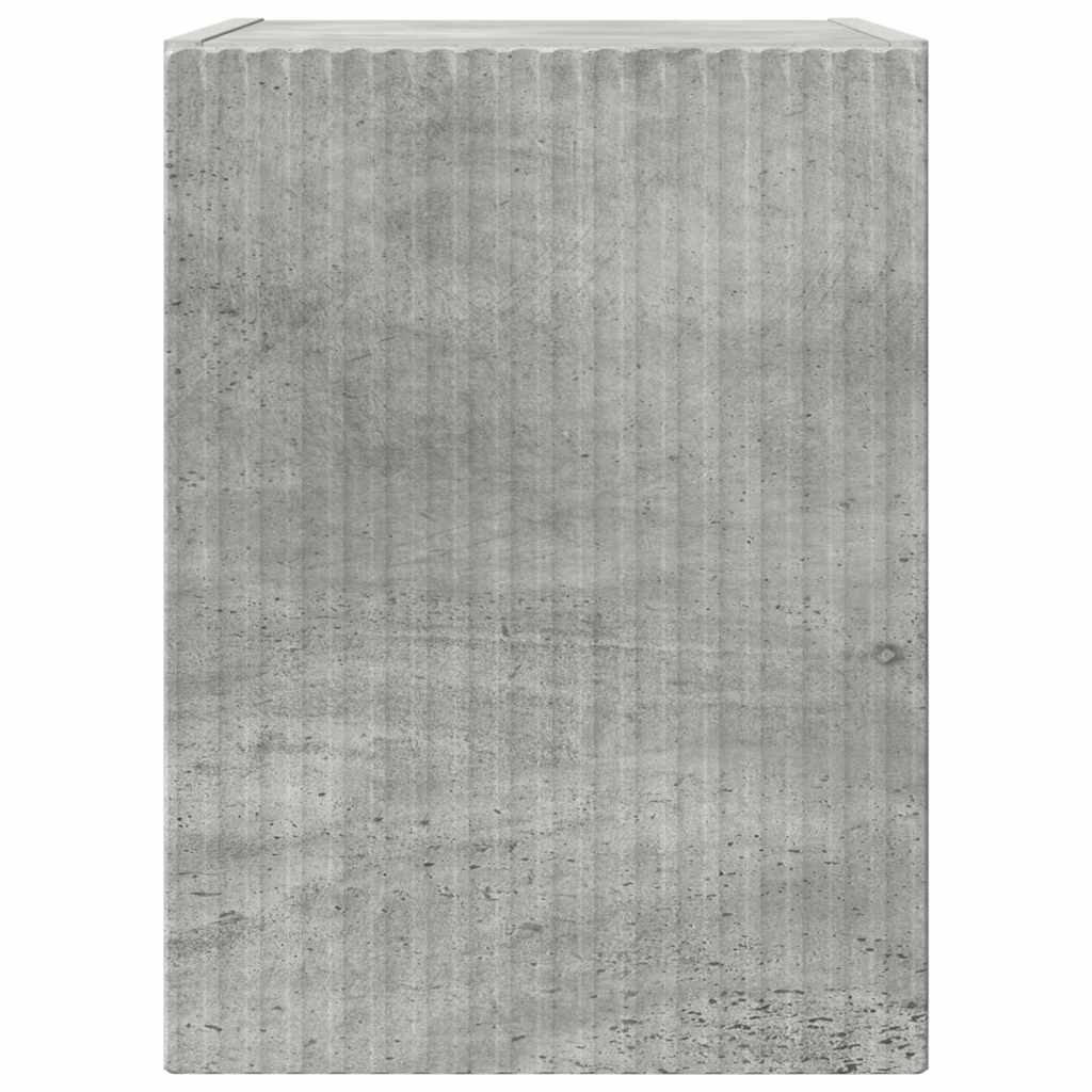 Dulap TV de perete 2 pcs Beton 30 x 31 x 40 cm Lemn compozit — imaginea 8