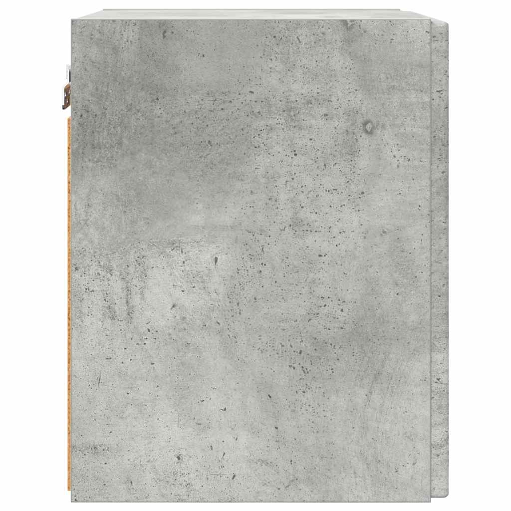 Dulap TV de perete 2 pcs Beton 30 x 31 x 40 cm Lemn compozit — imaginea 9