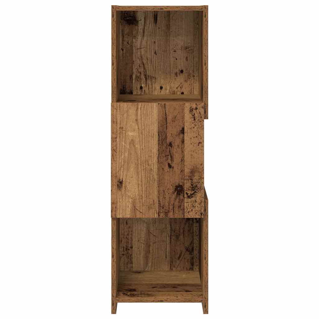Dulap de colt Alb 30,5x30x95cm Lemn compozit — imaginea 7