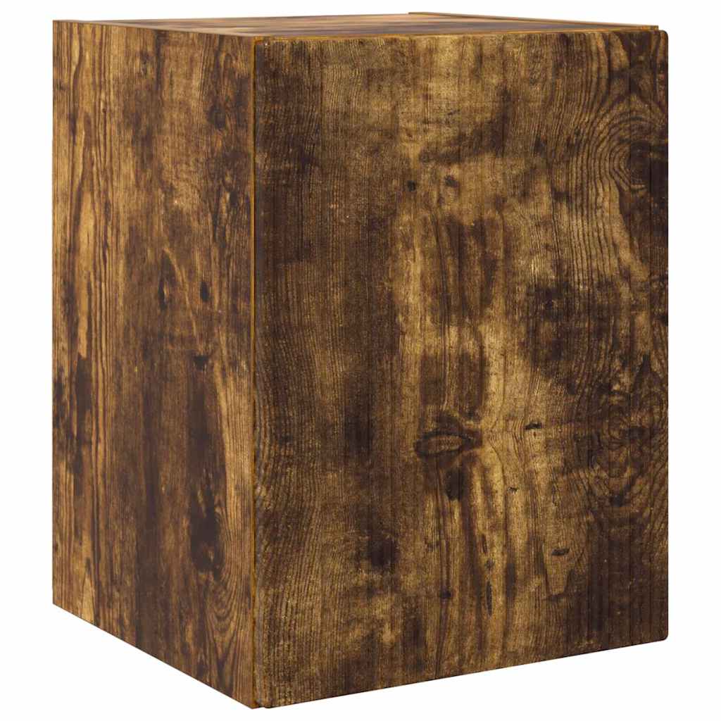 Dulap TV de perete 2 pcs Stejar fumuriu 30 x 31 x 40 cm — imaginea 6