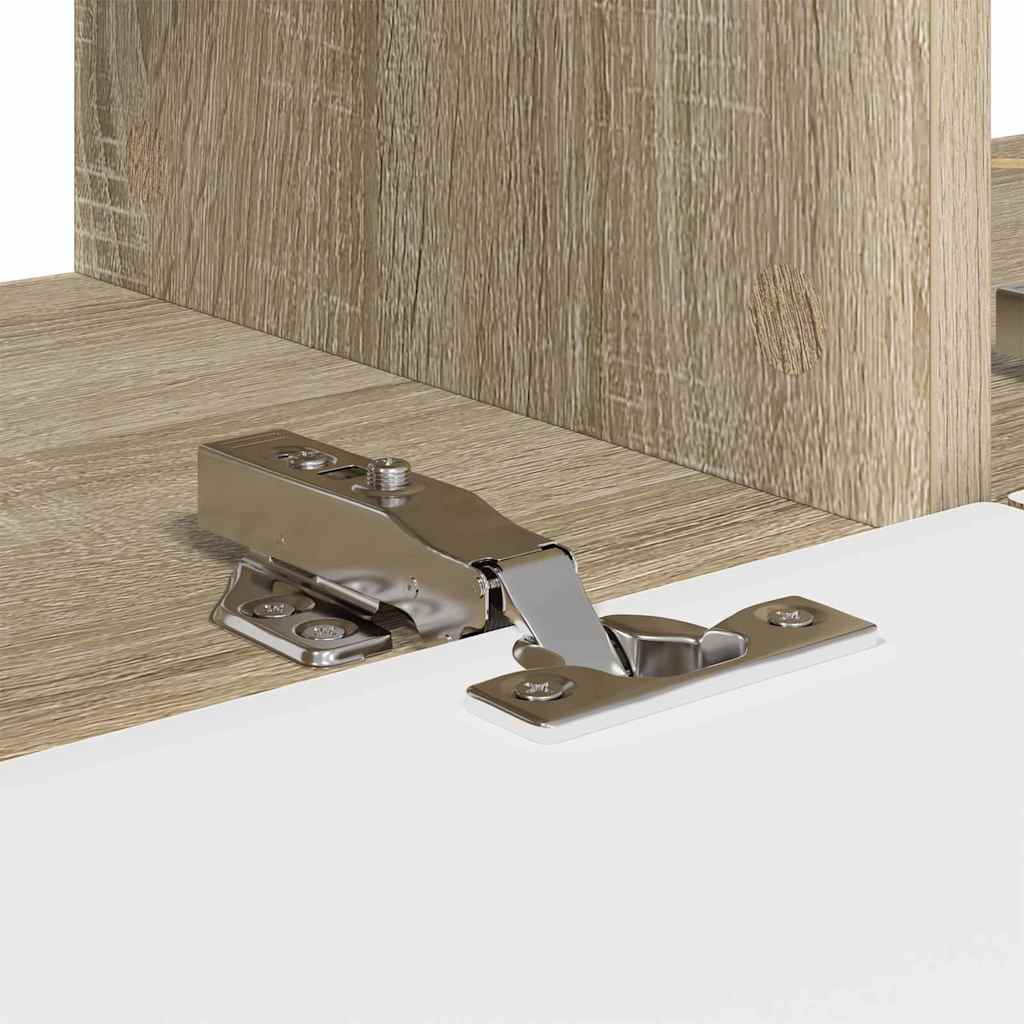 Dulap TV de perete 2 pcs Sonoma 60 x 31 x 29.5 cm Lemn compozit — imaginea 12