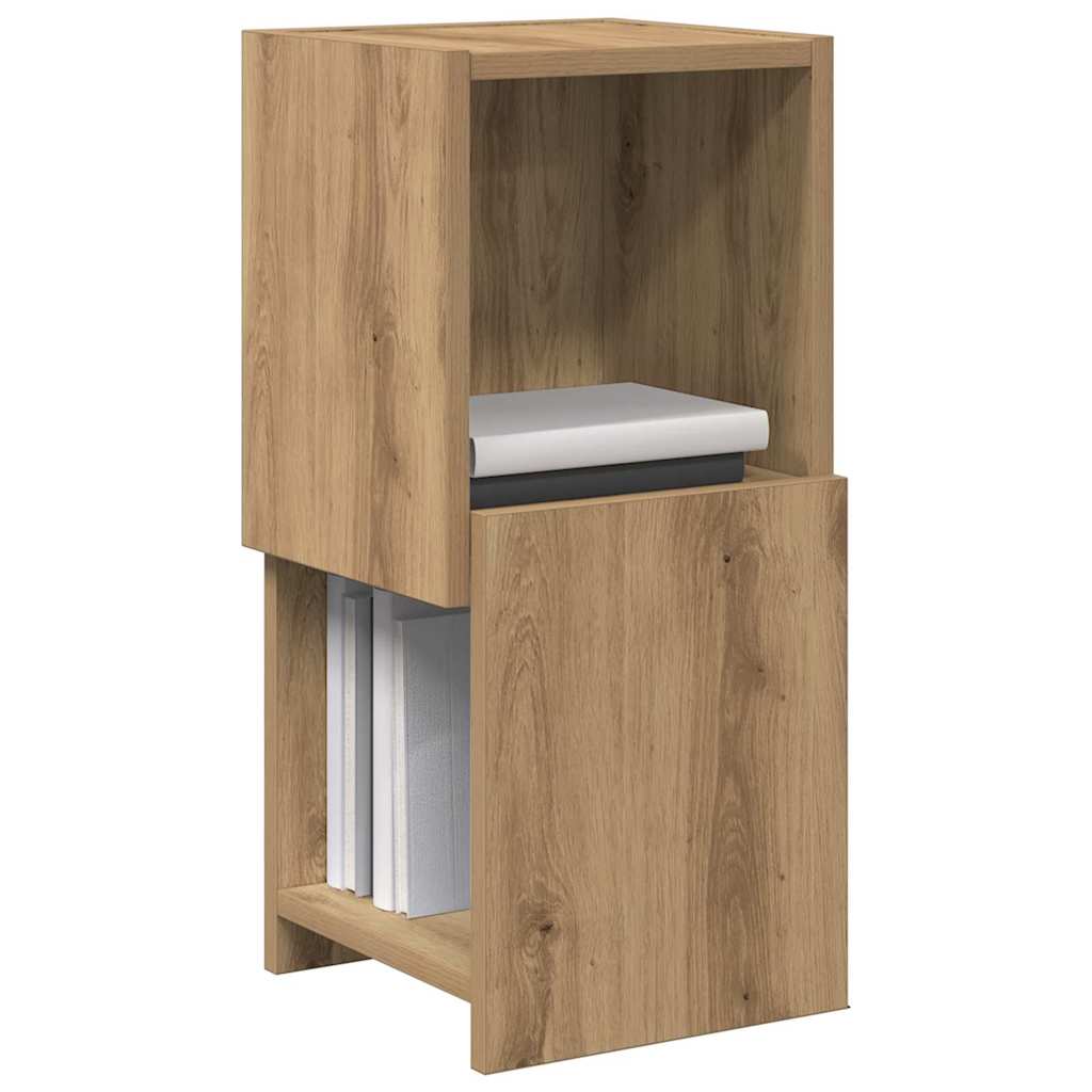 Dulap de colt Alb 25,5x25x55cm Lemn compozit — imaginea 4
