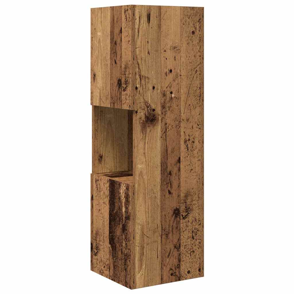 Dulap de colt Alb 30,5x30x95cm Lemn compozit — imaginea 8