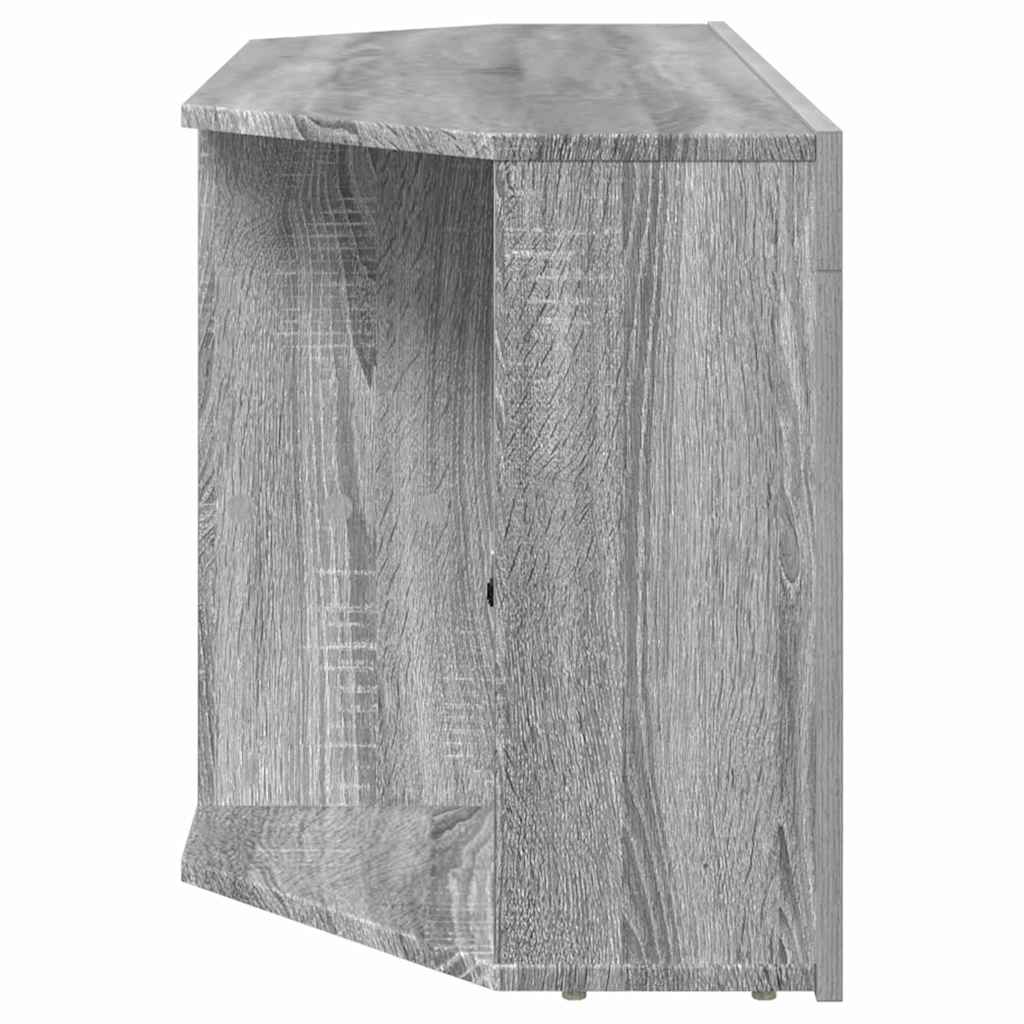 Sifonier LED pentru TV coltar Gri Sonoma 106 x 40 x 50 cm — imaginea 10