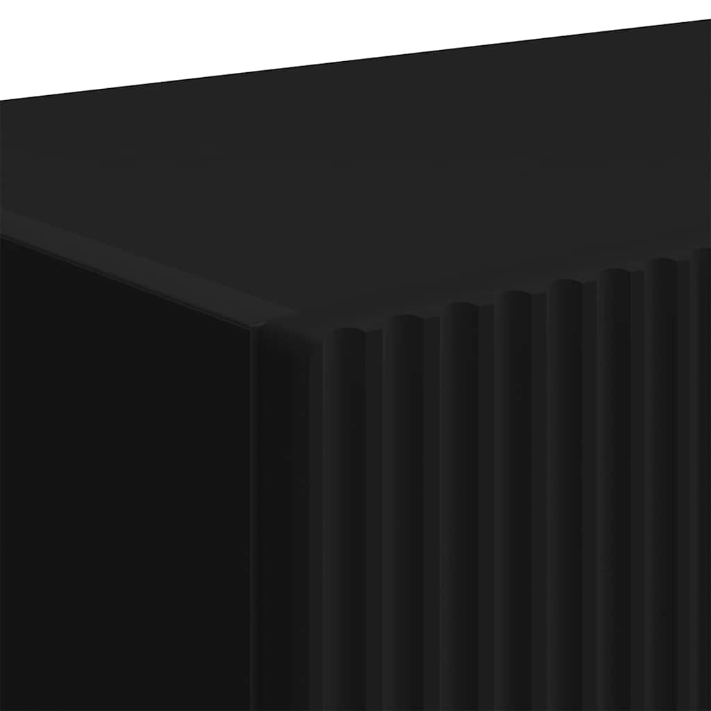Dulap TV de perete Negru 60 x 31 x 29.5 cm Lemn compozit — imaginea 10