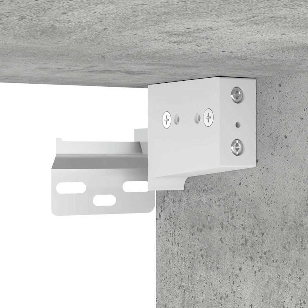 Dulap TV de perete 2 pcs Beton 30 x 31 x 40 cm Lemn compozit — imaginea 12