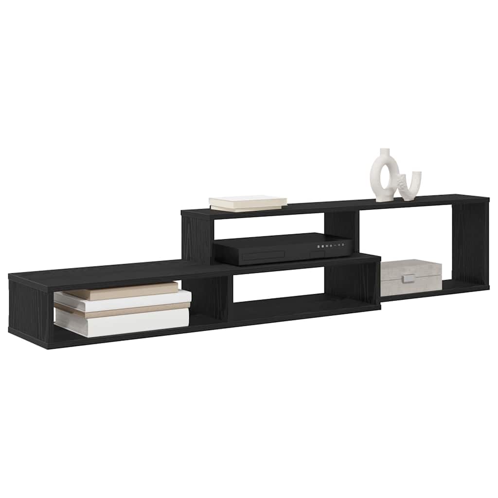 SuportTVdeperete 150x25x28,5cm Lemn compozit — imaginea 4