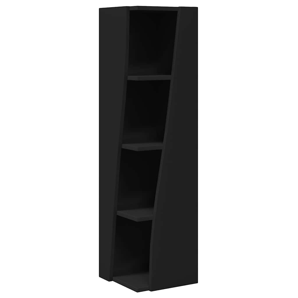 Dulap de colt Alb 27,5x27x102cm Lemn compozit