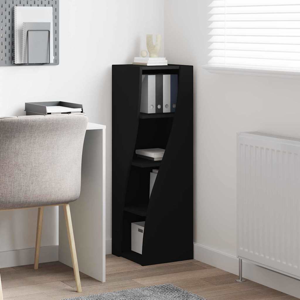 Dulap de colt Alb 32x32x102cm Lemn compozit — imaginea 5