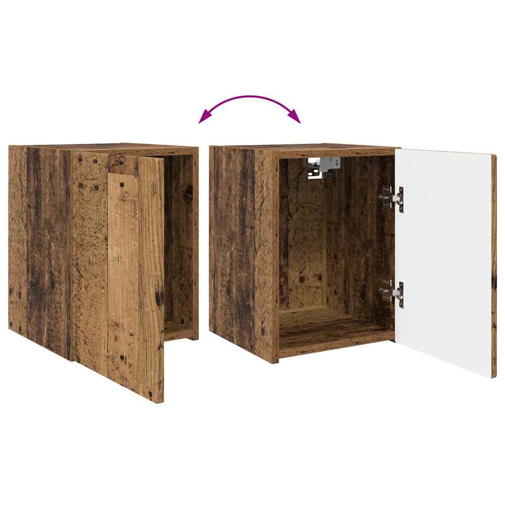 Dulap TV de perete Lemn Vechi 30 x 31 x 40 cm Lemn compozit — imaginea 13