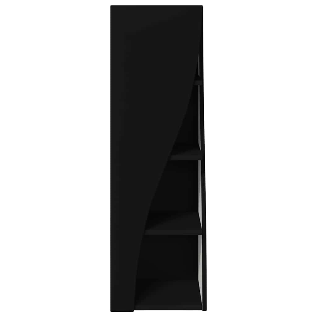 Dulap de colt Alb 32x32x102cm Lemn compozit — imaginea 6