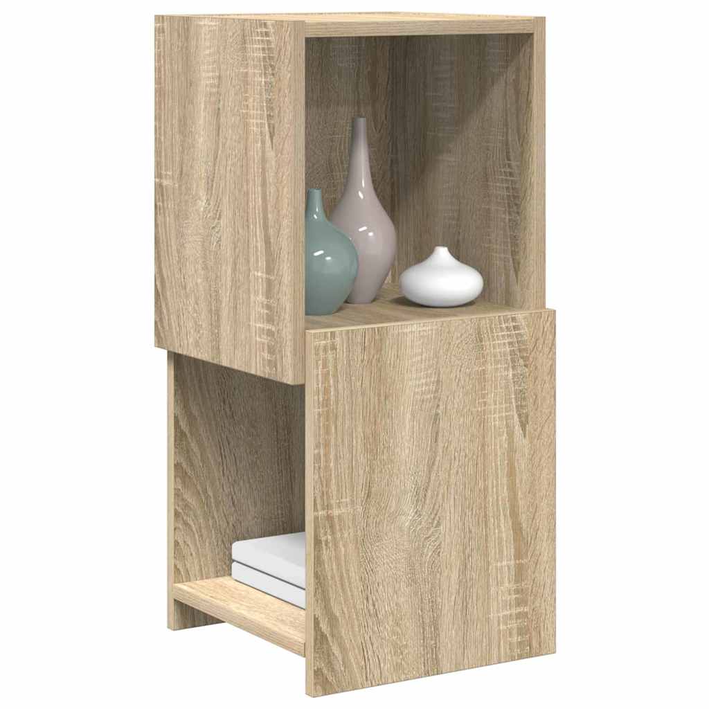 Dulap de colt Alb 30,5x30x65cm Lemn compozit — imaginea 4