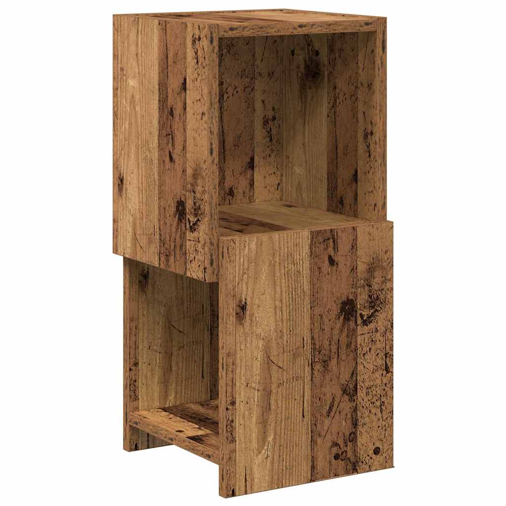 Dulap de colt Alb 25,5x25x55cm Lemn compozit