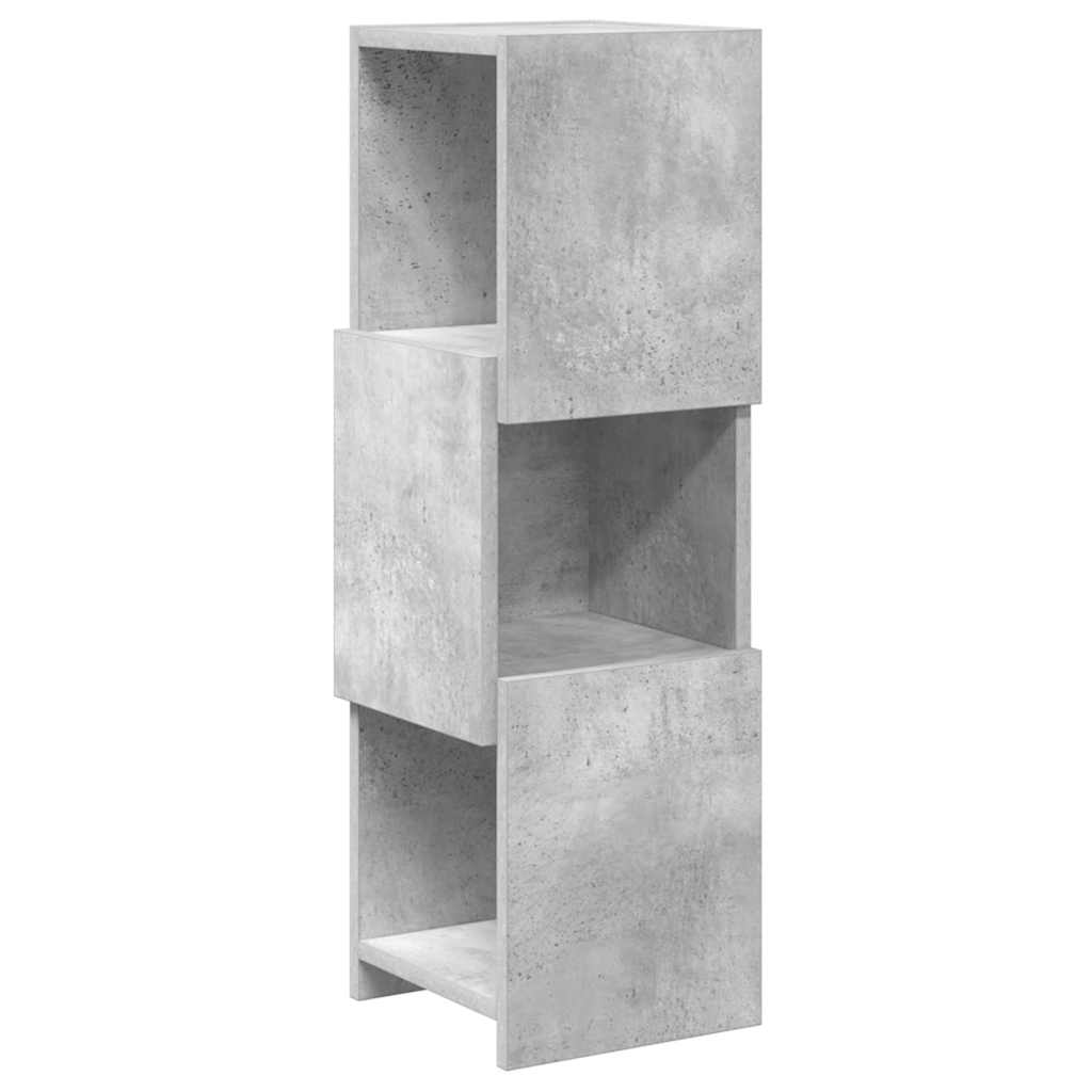 Dulap de colt Alb 25,5x25x80cm Lemn compozit