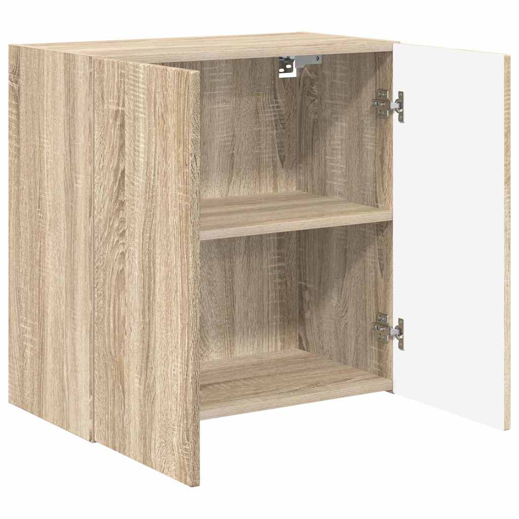 Dulap TV de perete Pe perete Stejar Sonoma 59,5 x 31 x 60 cm — imaginea 6