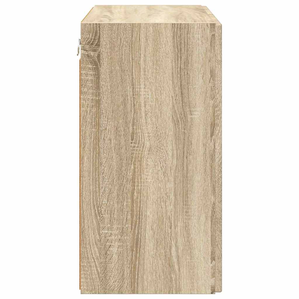 Dulap TV de perete Pe perete Stejar Sonoma 59,5 x 31 x 60 cm — imaginea 8