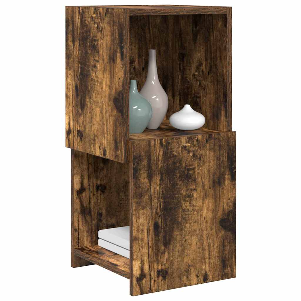 Dulap de colt Alb 30,5x30x65cm Lemn compozit — imaginea 4