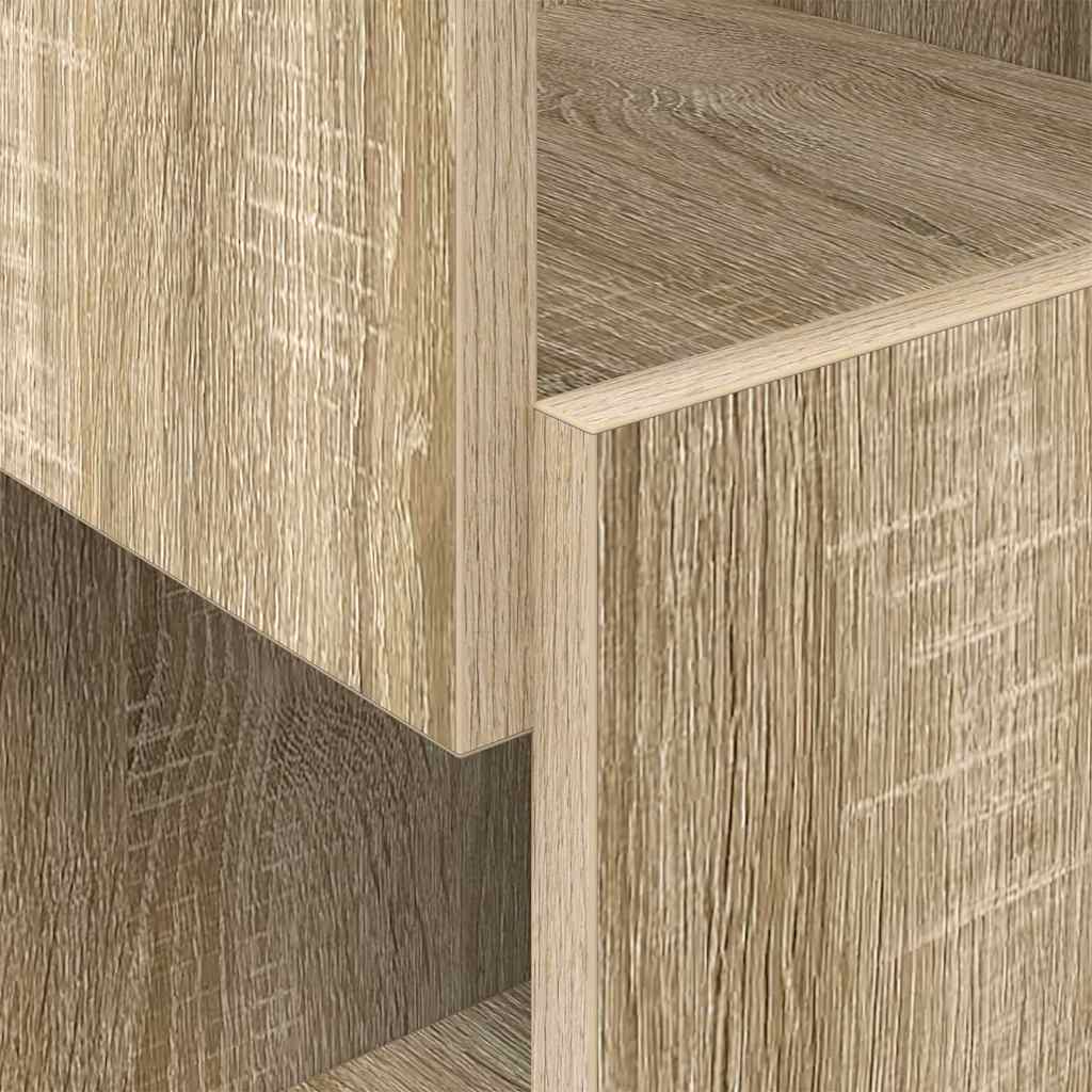 Dulap de colt Alb 30,5x30x65cm Lemn compozit — imaginea 9