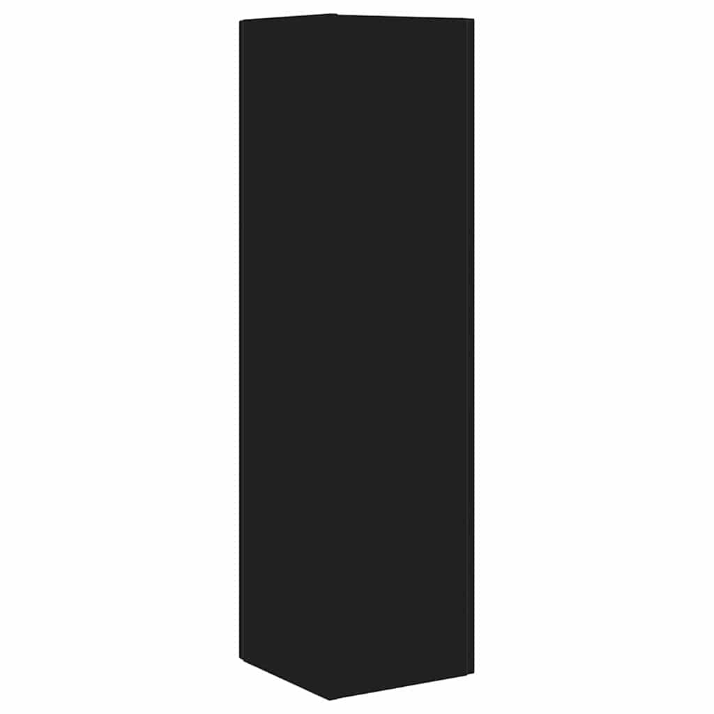 Dulap de colt Alb 27,5x27x102cm Lemn compozit — imaginea 8